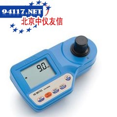 HI96745余氯/总氯/pH 值/总硬度/铁五合一测量仪